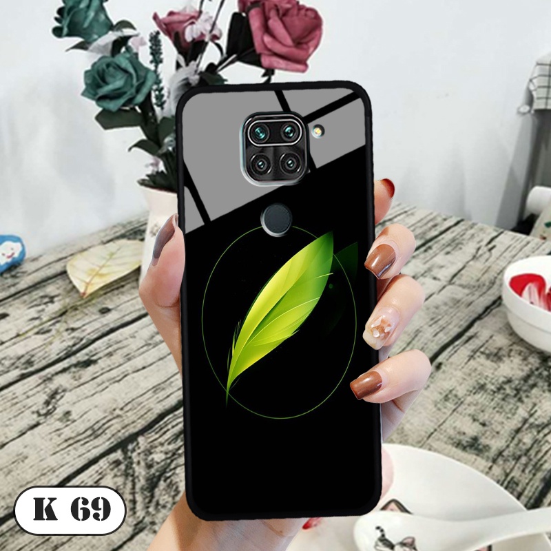 Ốp lưng Xiaomi Redmi Note 9 / Redmi 10X  - Lưng kính 3D