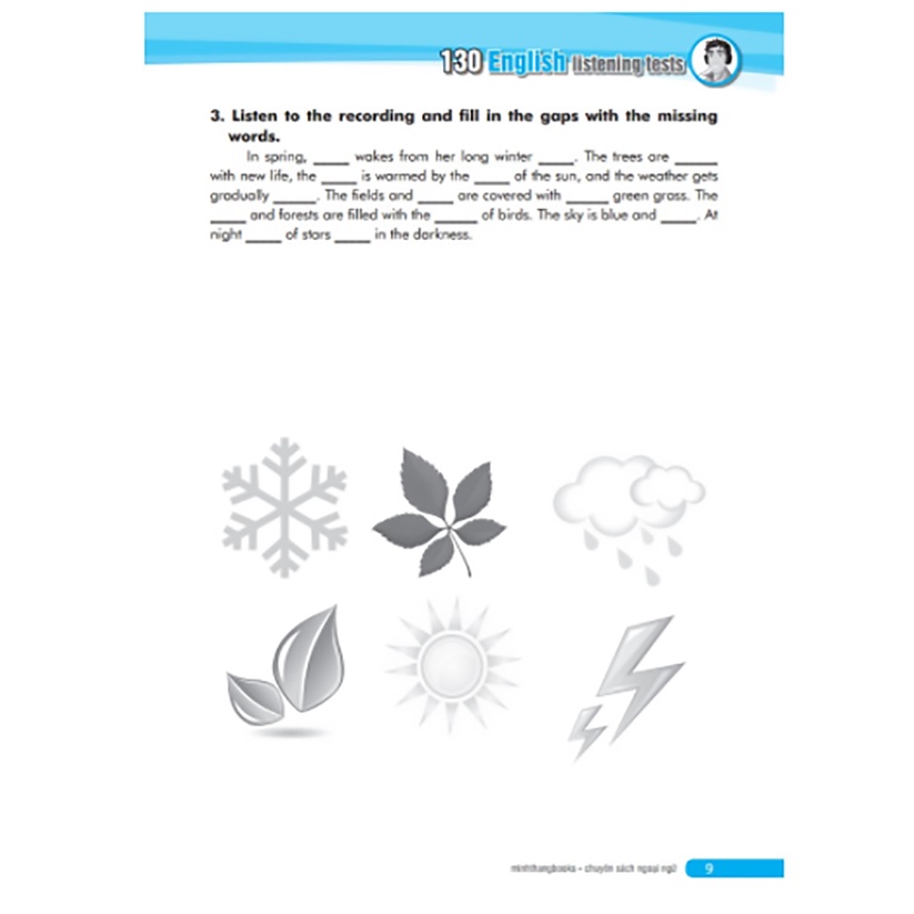 Sách - 130 bài luyện nghe tiếng Anh