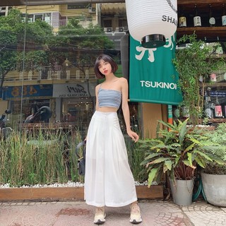 Crop lệch vai