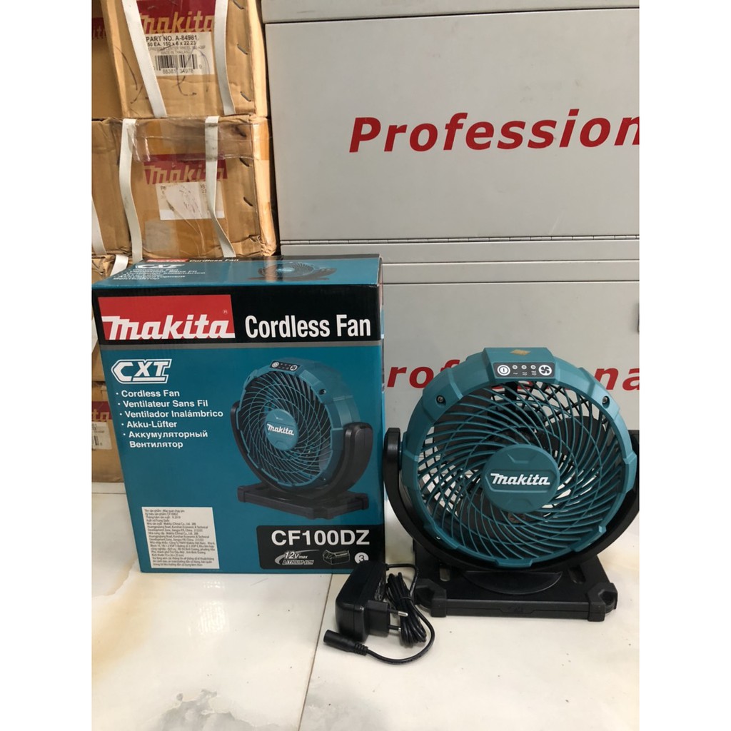 Quạt dùng pin và điện Makita CF100DZ