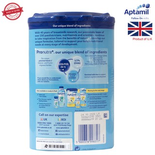 SỮA BỘT APTAMIL SỐ 2 900G
