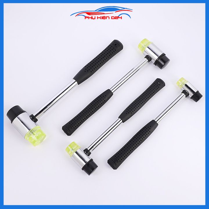 Búa cao su cán kim loại 1 đầu nhựa 1 đầu cao su độ bền cao đa năng