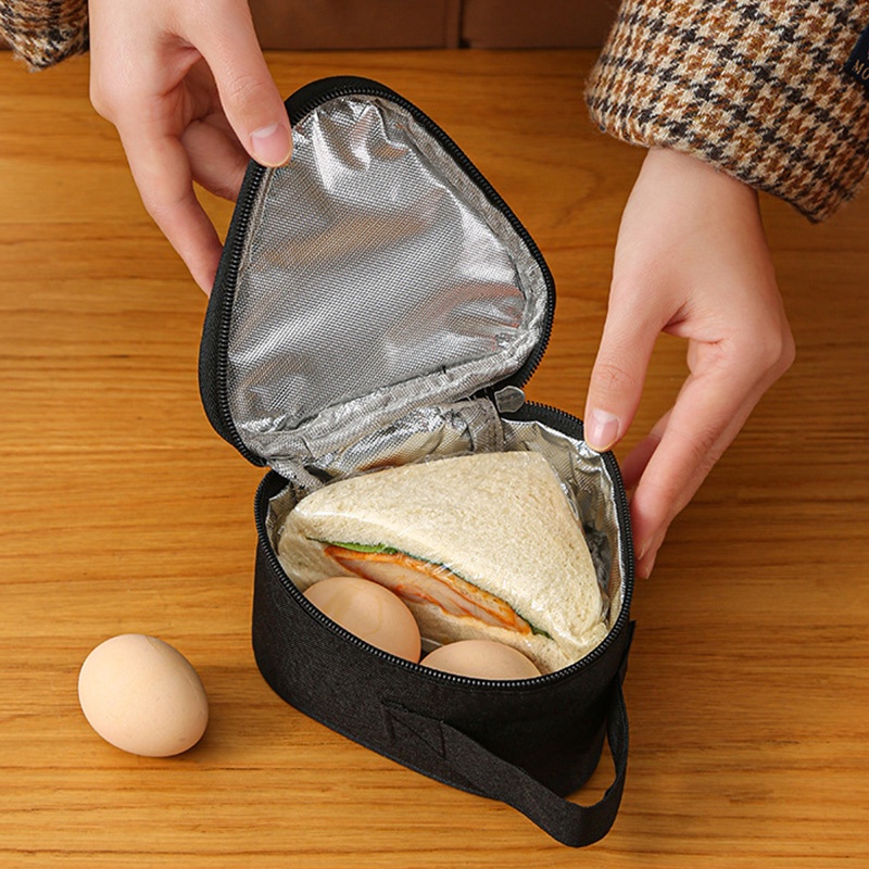 Only HOUSE Túi Cách Nhiệt Hình Tam Giác Lõi Nhôm Mini Dễ Thương Cho Học Sinh Tiểu Học