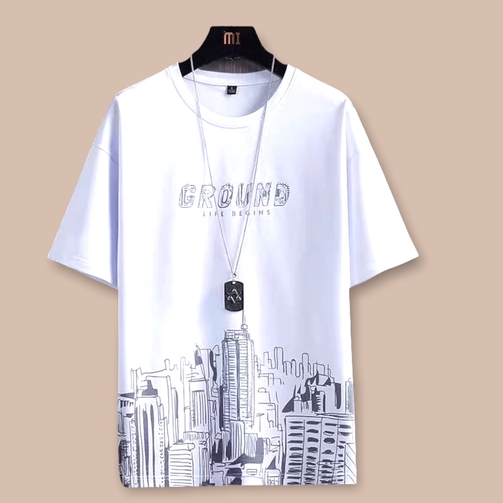 Quần áo thể thao nam nữ mùa hè hoạt hình ngắn tay phong cách Hàn Quốc