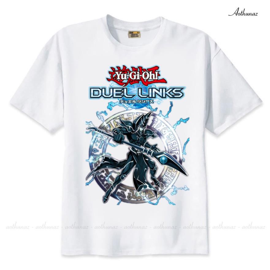 HOT- Áo thun Anime Game Yugioh Duel Link Dark Magician - Cotton Thái M2364 - hàng độc quyền