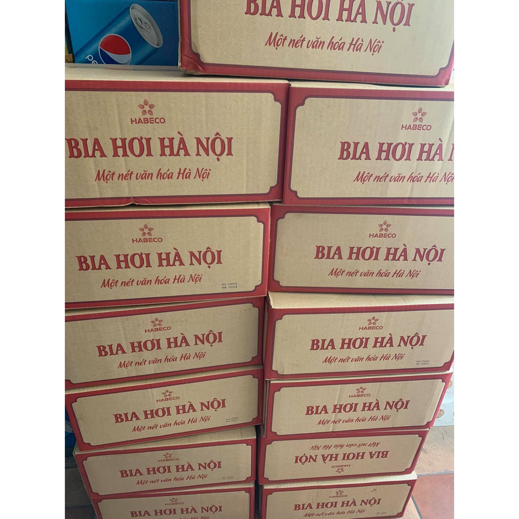 [HOT] Lốc 6 Lon Bia Hơi Hà Nội 500ml Mẫu Mới