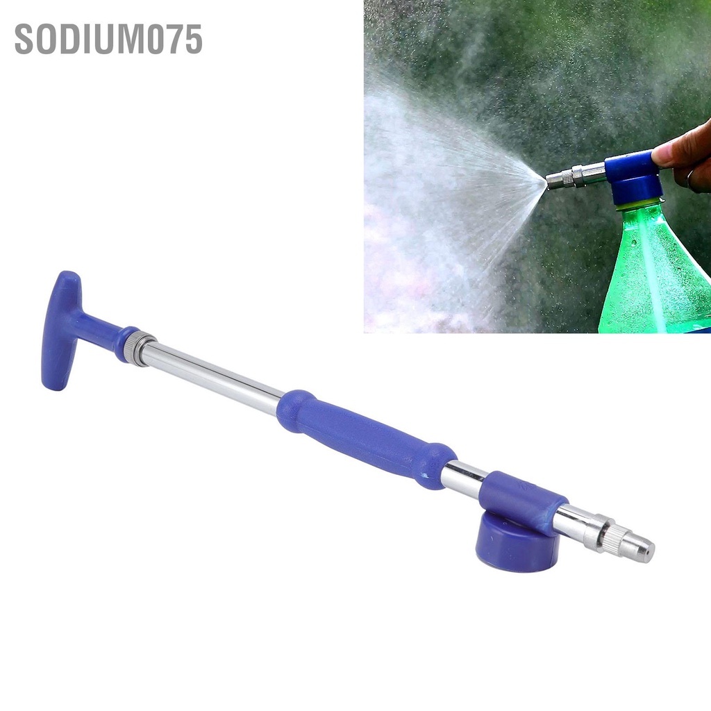 Sodium075 Hướng dẫn sử dụng Vườn Phun Đầu tưới Nước Uống Chai Bình Vòi phun Áp lực nước Máy