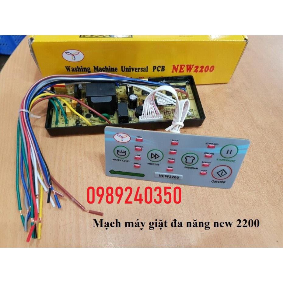 BO MẠCH MÁY GIẶT ĐA NĂNG NEW 2200 có dây