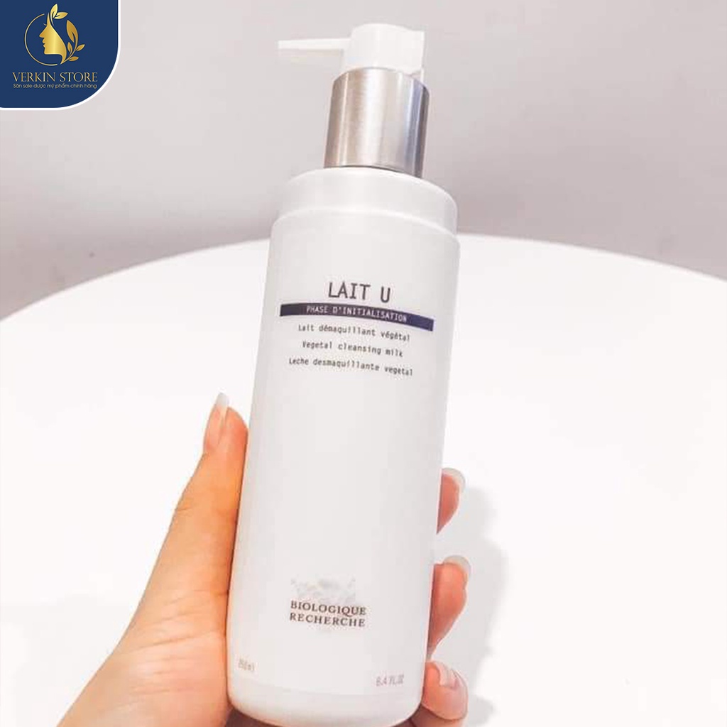 Sữa rửa mặt Biologique Recherche Lait U cho da dầu mụn 20ml  - Verkin Store