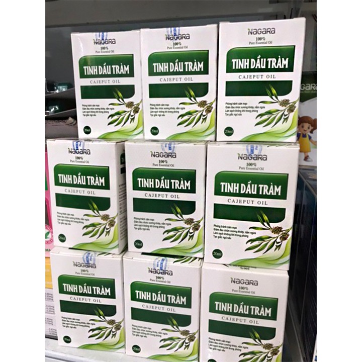 Tinh Dầu Tràm Nagara  - Giúp Phòng Cảm Mạo Và Đau Nhức - Victory Pharmacy