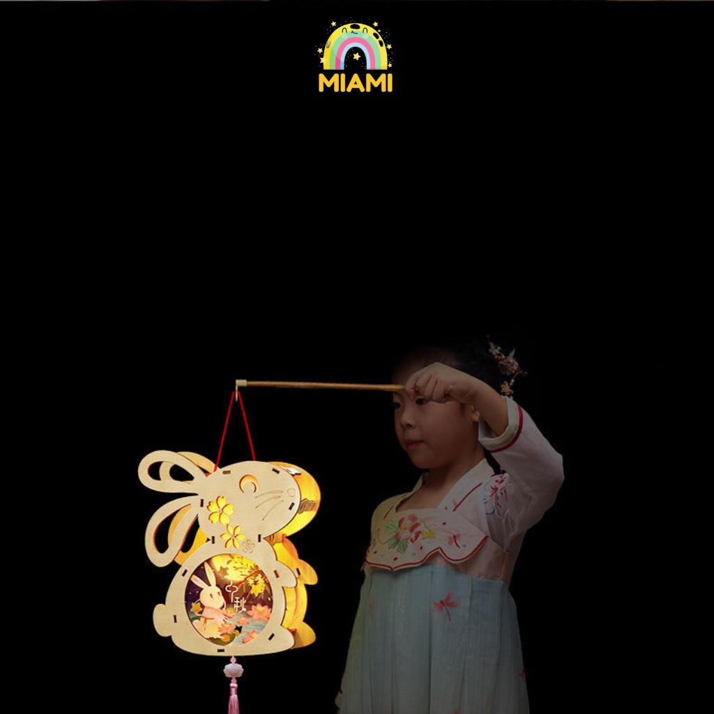 Đèn Gỗ Hình Con Vật Cute Đáng Yêu Handmade DIY Cho Bé, Đồ Treo Decor, Hot Trend 2022