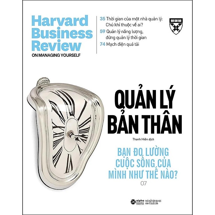 Sách - HBR On- Quản Lý Bản Thân (Harvard Business Review On Stratery)