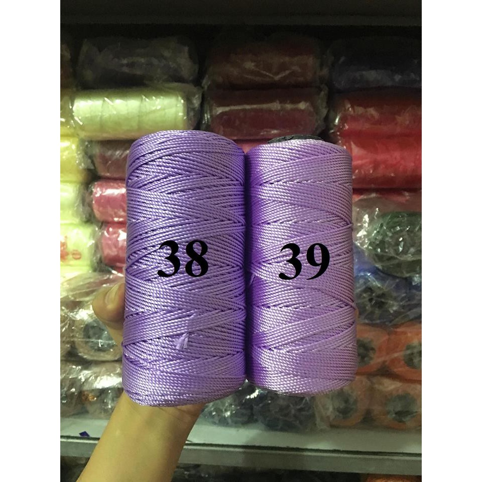 (Bảng 2) - Sợi Thô Trơn 2mm -[Len Sợi An Nam] - Sỉ Lẻ