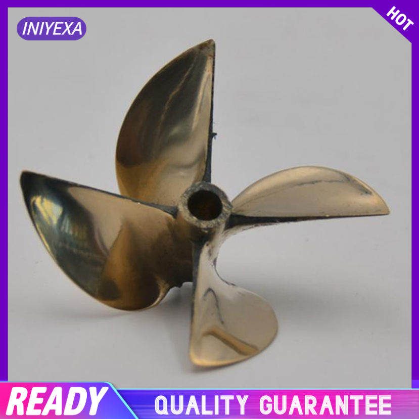 Cánh Quạt 4 Lưỡi 6717 26cc 67mm OD Cho Thuyền Điều Khiển Từ Xa 6.35mm 1 / 4 "