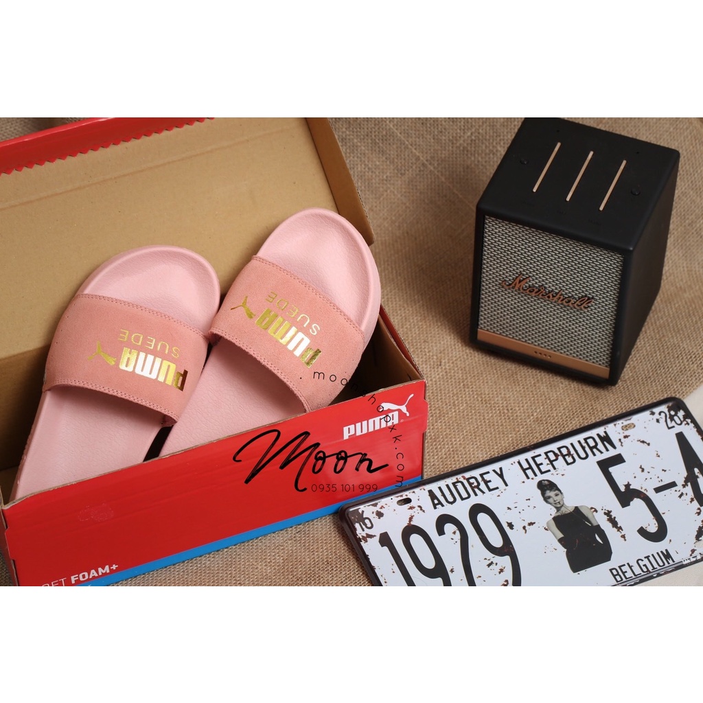Dép P.u.ma Hồng