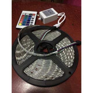 Dây đèn Led 12v 5050-RGB chống nước có khiển chưa có nguồn