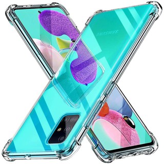 Ốp điện thoại TPU mềm trong suốt chống sốc chất lượng cho Samsung Galaxy A51 A 51