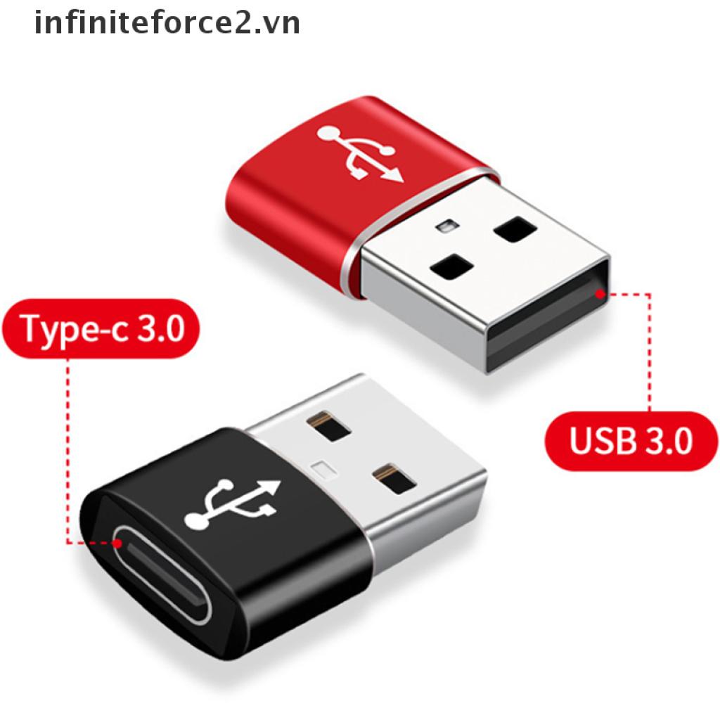 Set 2 Đầu Chuyển Đổi Usb C 3.1 Type C Sang Usb 3.0 Chuyên Dụng