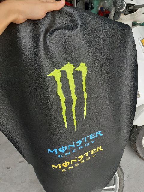 Da bọc yên xe điện Monster