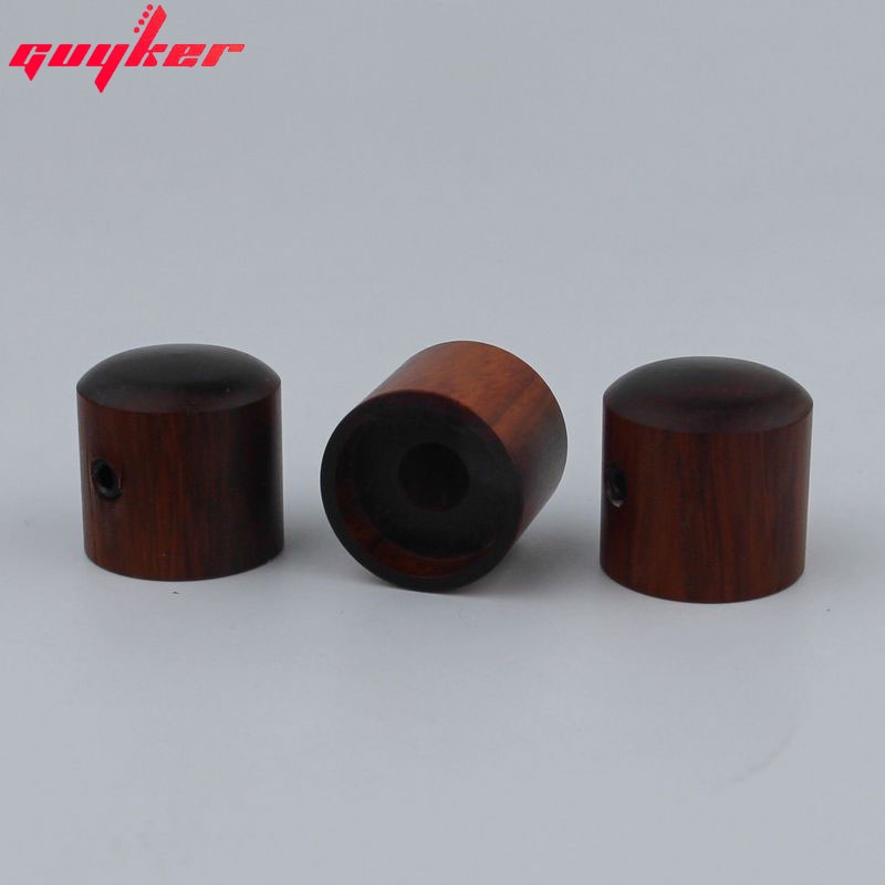 1 Nút Vặn Chiết Áp Cho Đàn Guitar Bass Đường Kính Trong 6MM Màu Đỏ/Đen/Nâu