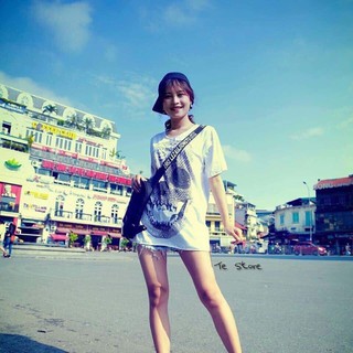 áo phông thụng tay lỡ