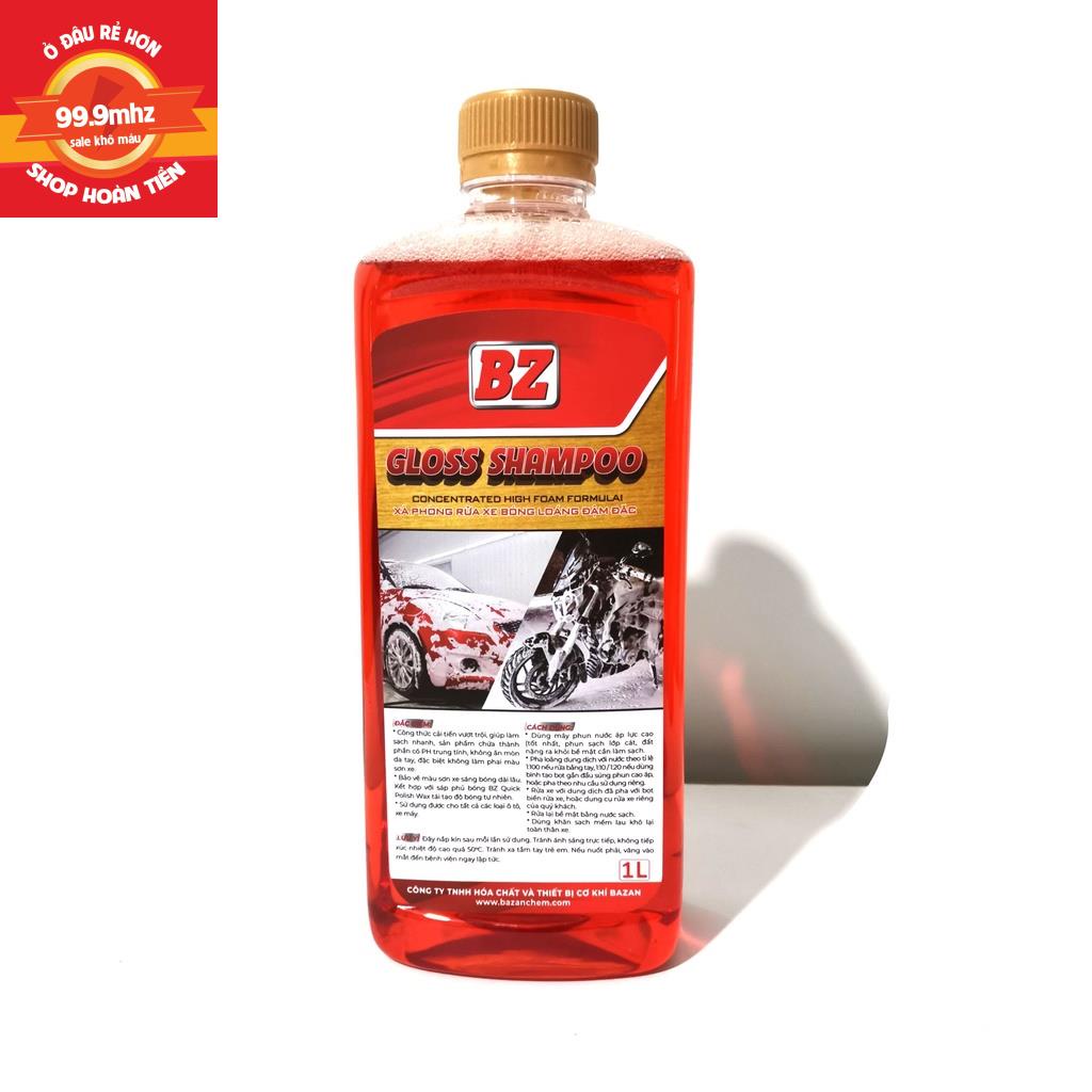 Combo Bình Xịt Bọt Tuyết 2L Và Nước Rửa Xe BZ Vệ Sinh Xe Máy Xe Ô Tô Bình Cầm Tay Tiện Lợi