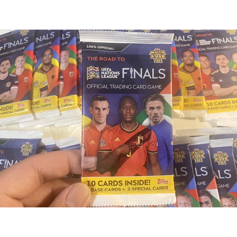 Gói thẻ Topps Match Attax 101 Road to Nations League Pack 2021/22