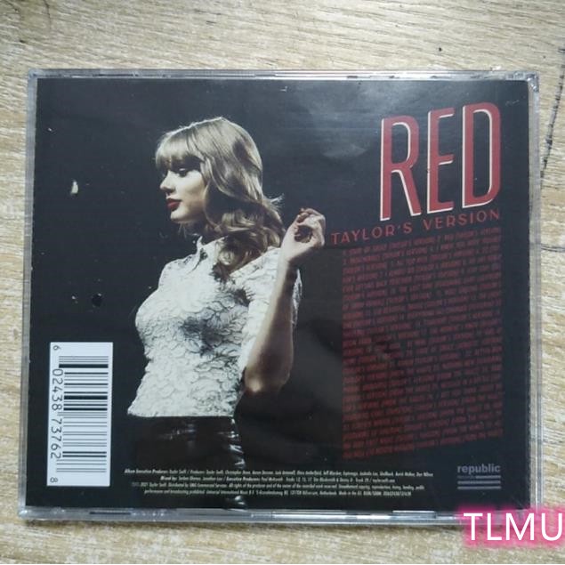 Album Ảnh Phiên Bản taylor swift Phiên Bản Màu Đỏ 2021