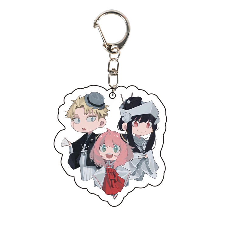 Móc Khóa Nhựa Acrylic Hình Nhân Vật Phim Hoạt Hình SPY X FAMILY