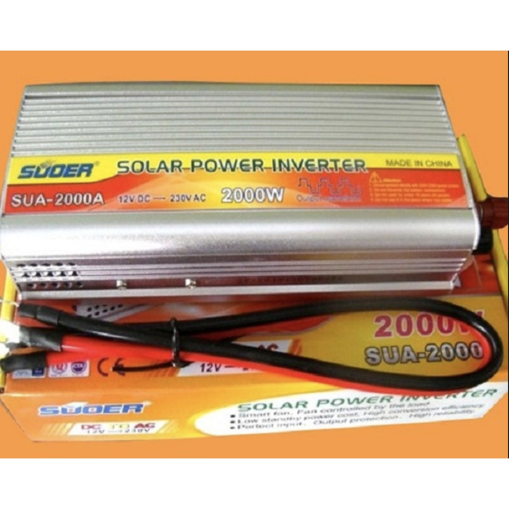 TNS. INVERTER 2000W SUOER SUA-2000A 12V-220V