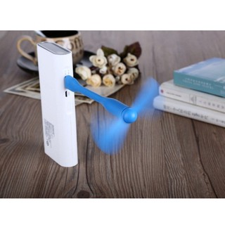 Quạt mini cổng USB uốn dẻo (giao màu ngẫu nhiên)