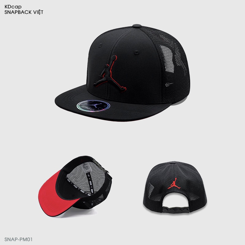 Mũ snapback chính hãng cao cấp nón hiphop nam nữ JD vải KAKI phối lưới form chuẩn đẹp phong cách MALEFICENT