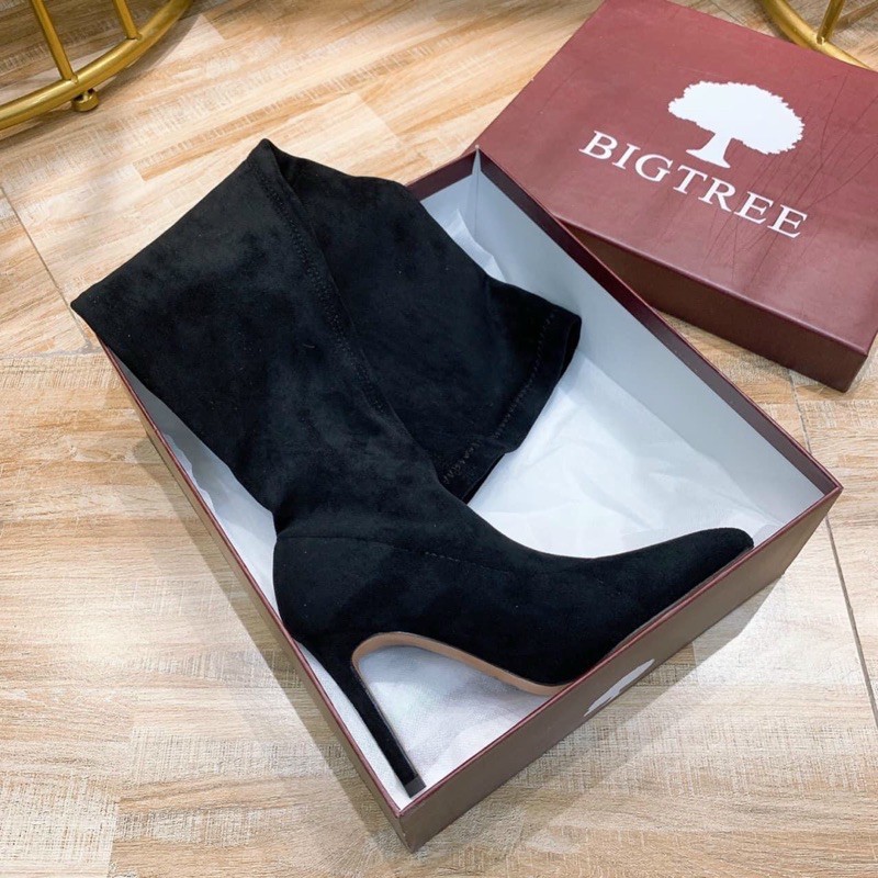 Boot đùi da lộn dáng mới Form siêu ôm chân