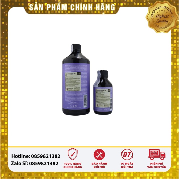 DẦU GỘI KHỬ MÀU CHO TÓC VÀNG TRẮNG NASHI REFRESH SILVER 250ML & 1000ml - Ý