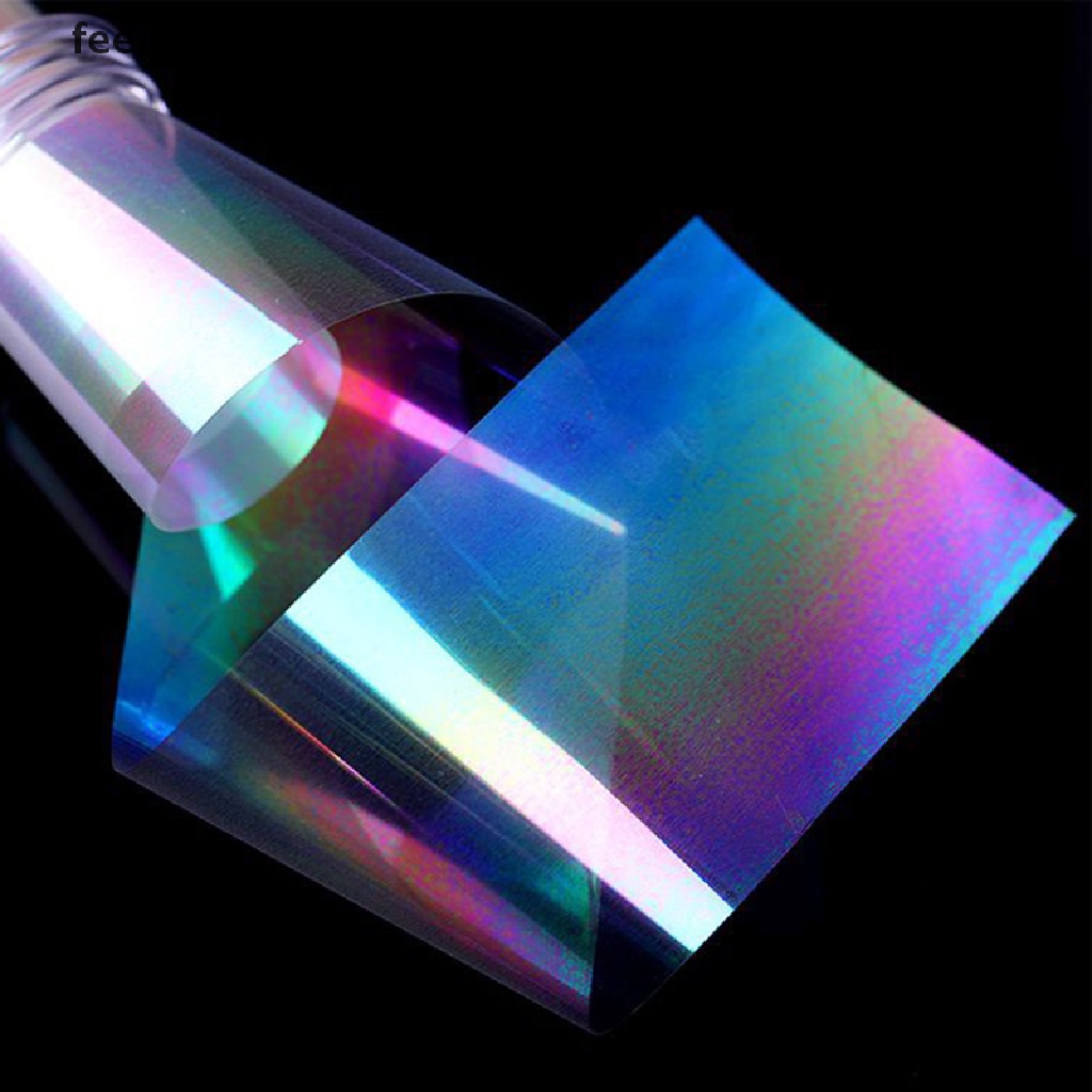 Sticker Dán Móng Nghệ Thuật Họa Tiết Sọc Dọc Lấp Lánh Kích Thước 100x4cm