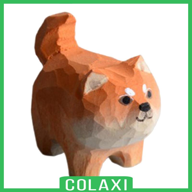 Mô Hình Chú Chó Bằng Gỗ Dùng Trang Trí Phòng Ngủ Cho Bé