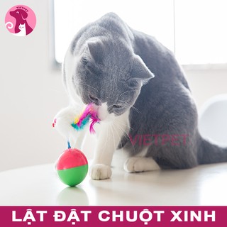 Đồ chơi cho mèo - Chuột lật đật dễ thương