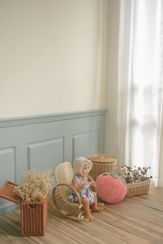 Ghế mây bập bênh trẻ em - Rocking chairs | BigBuy360 - bigbuy360.vn