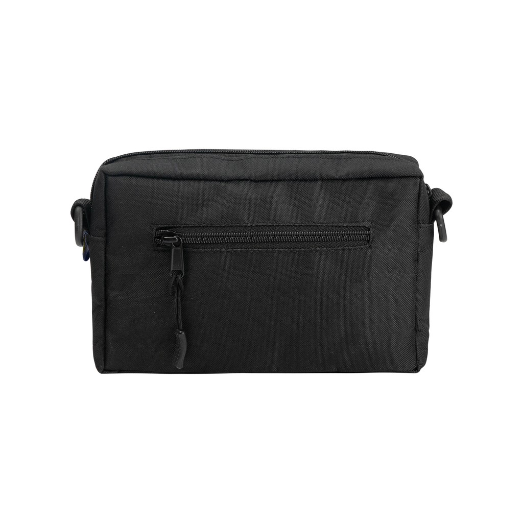 [Hình thật/Có sẵn] Túi đeo chéo canvas màu đen phối nhựa trong | DKMV Black BS Logo Bag | BigBuy360 - bigbuy360.vn