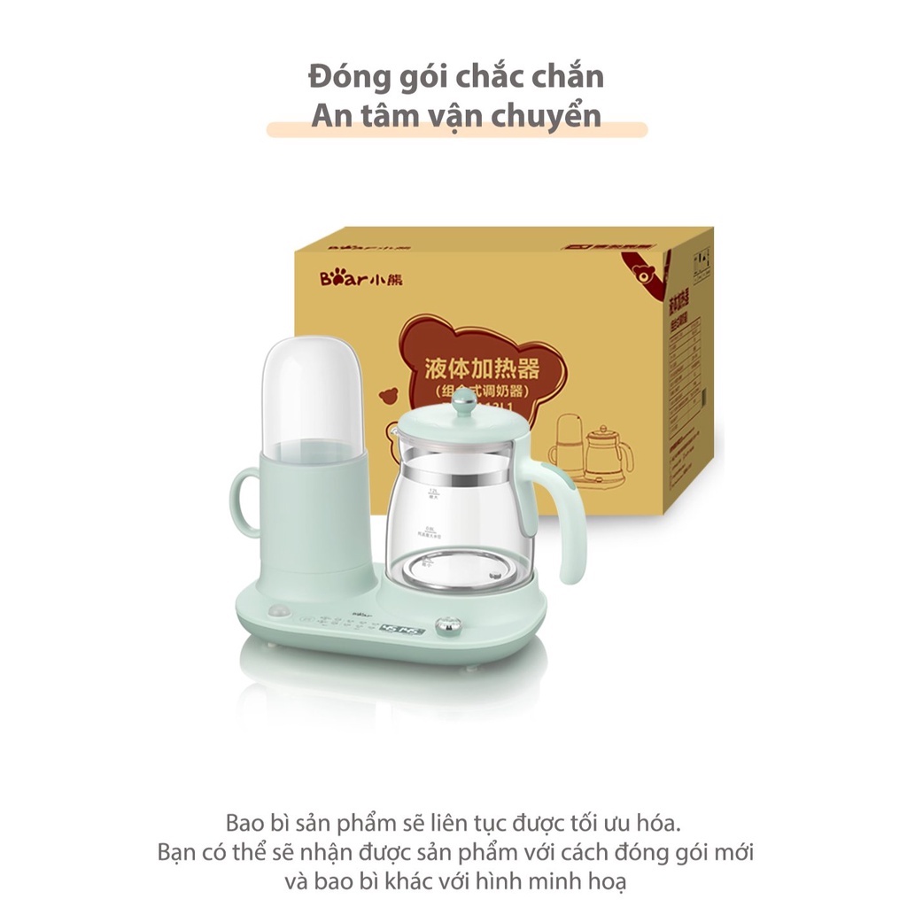 Bình nấu nước đa năng và giữ ấm Bear TNQ-A12L1 - Hàng chính hãng - Bảo hành 18 tháng
