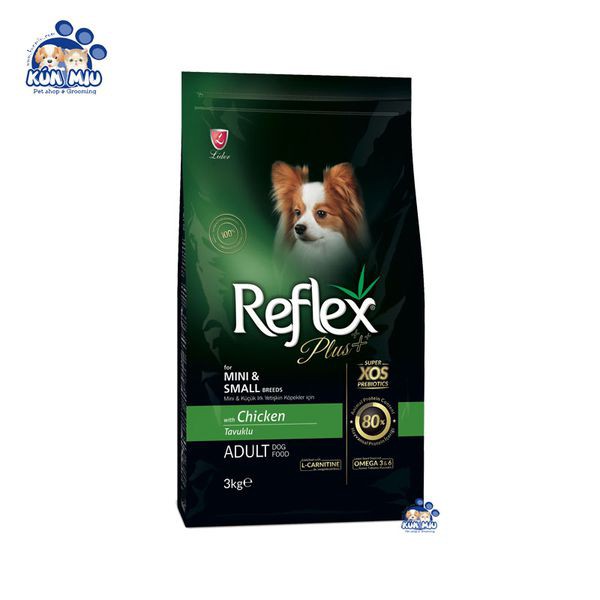 Thức Ăn Cho Chó Trưởng Thành REFLEX PLUS MINI &amp; SMALL BREED ADULT 3kg