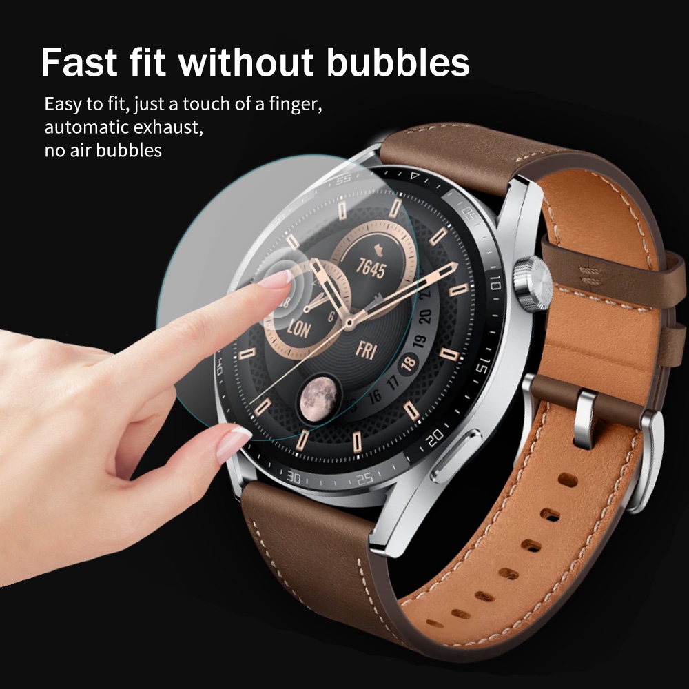 Miếng Dán Bảo Vệ Màn Hình Bằng TPU Mềm Chống Nổ Cho Huawei Watch GT 3 2 42mm 46mm GT3 Pro