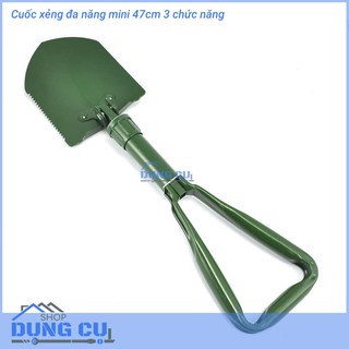 Cuốc xẻng đa năng mini 47cm 3 chức năng
