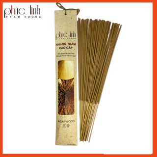 Xưởng _ Nhang Trầm Hương_ Tép Đặc Biệt Dài 30cm_32gr _30cây _Trầm Hương Phúc Linh_Nguyên Chất