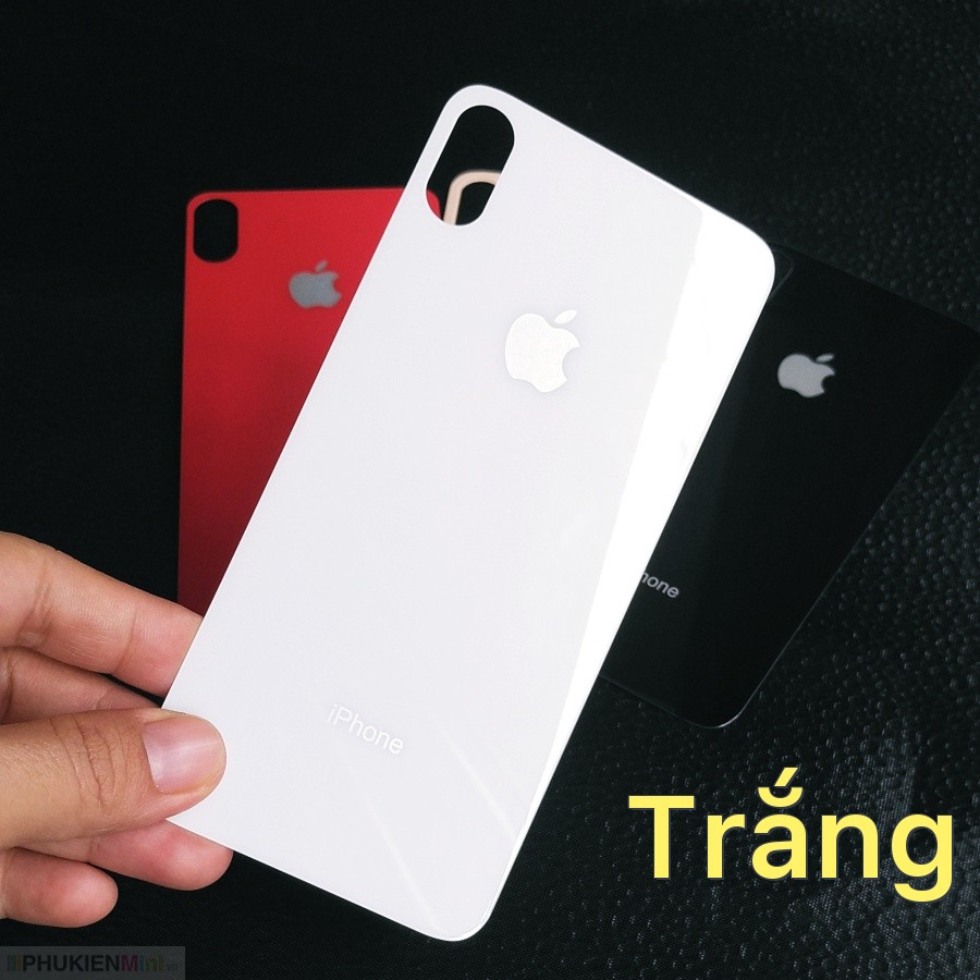 Kính gương cường lực màu dán mặt lưng (back) cho iPhone XS Max 6.5 giá rẻ