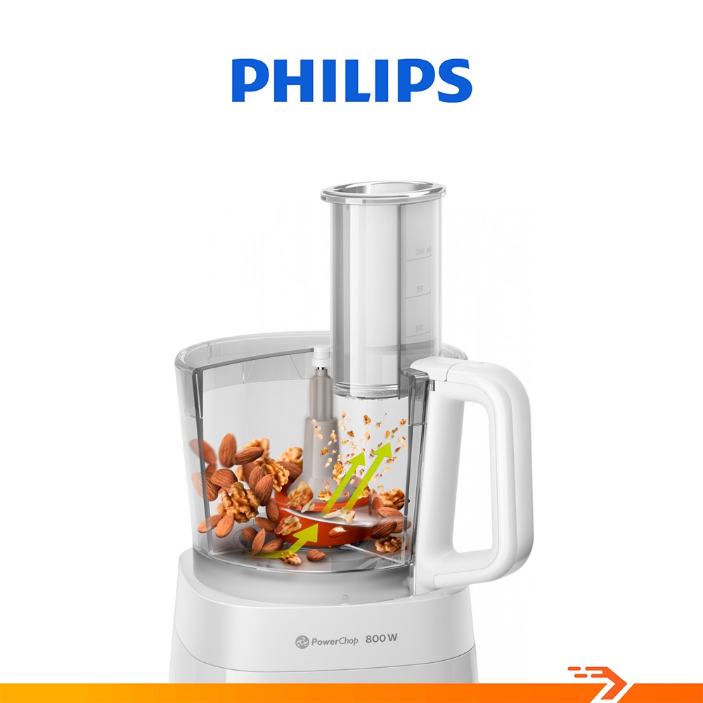 [Mã ELMALL150 giảm 8% đơn 500K] Máy Xay Đa Năng Philips HR7510/00 - Bảo Hành Chính Hãng