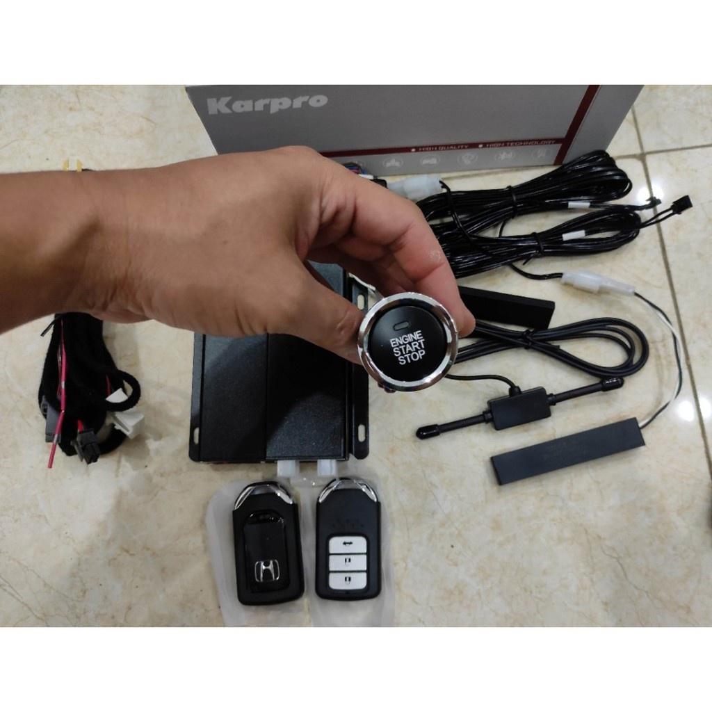 Chìa Khóa Smile Car - Chìa Khóa Thông Minh Smart Key Honda Brio Chính Hãng Karpro Có Kỹ Thuật Hướng Hẫn Lắp Đặt