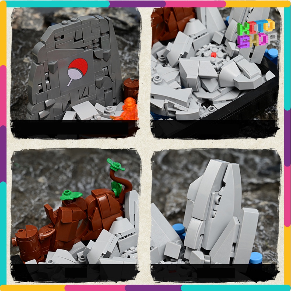 Naruto Đồ Chơi Lắp Ráp Xếp Hình Keeppley Nhân Vật Truyện Tranh Trận Chiến Uchiha K20507 Cho Trẻ Từ 6 Tuổi