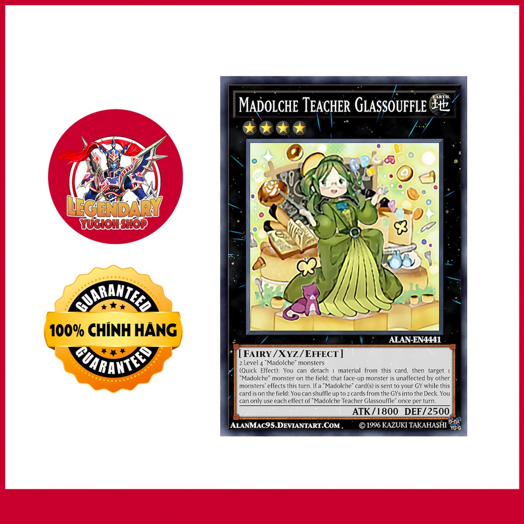 [EN-JP][Thẻ Bài Yugioh Chính Hãng] Madolche Teacher Glassouffle