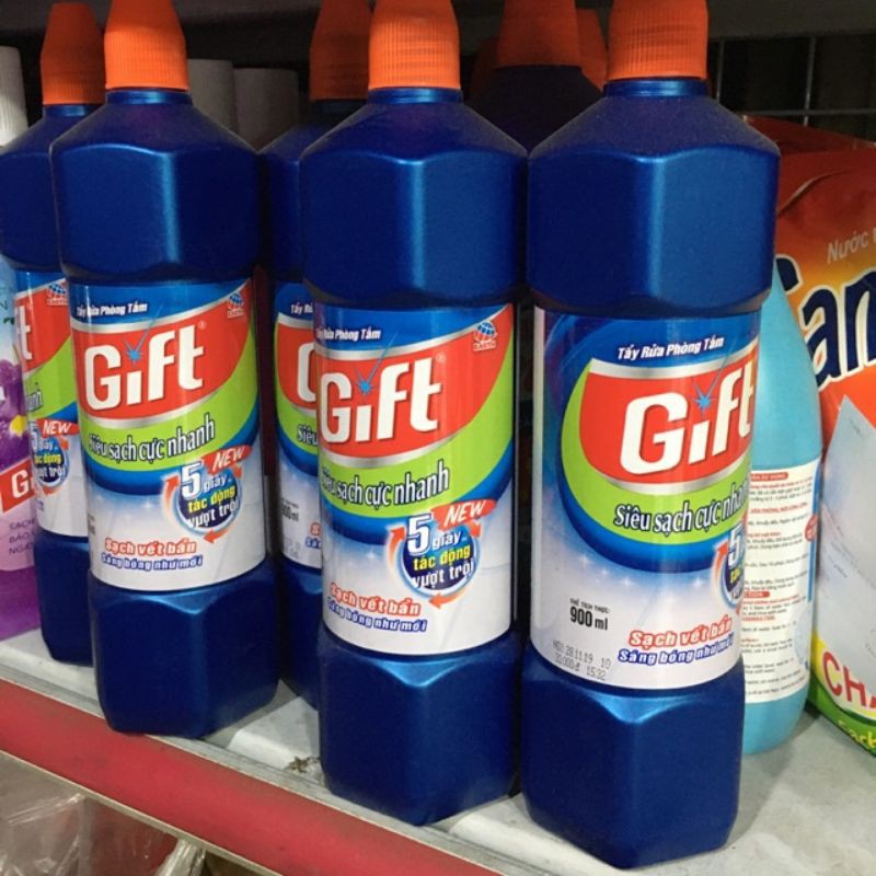 Tẩy bồn cầu GIFT Chai 900ml